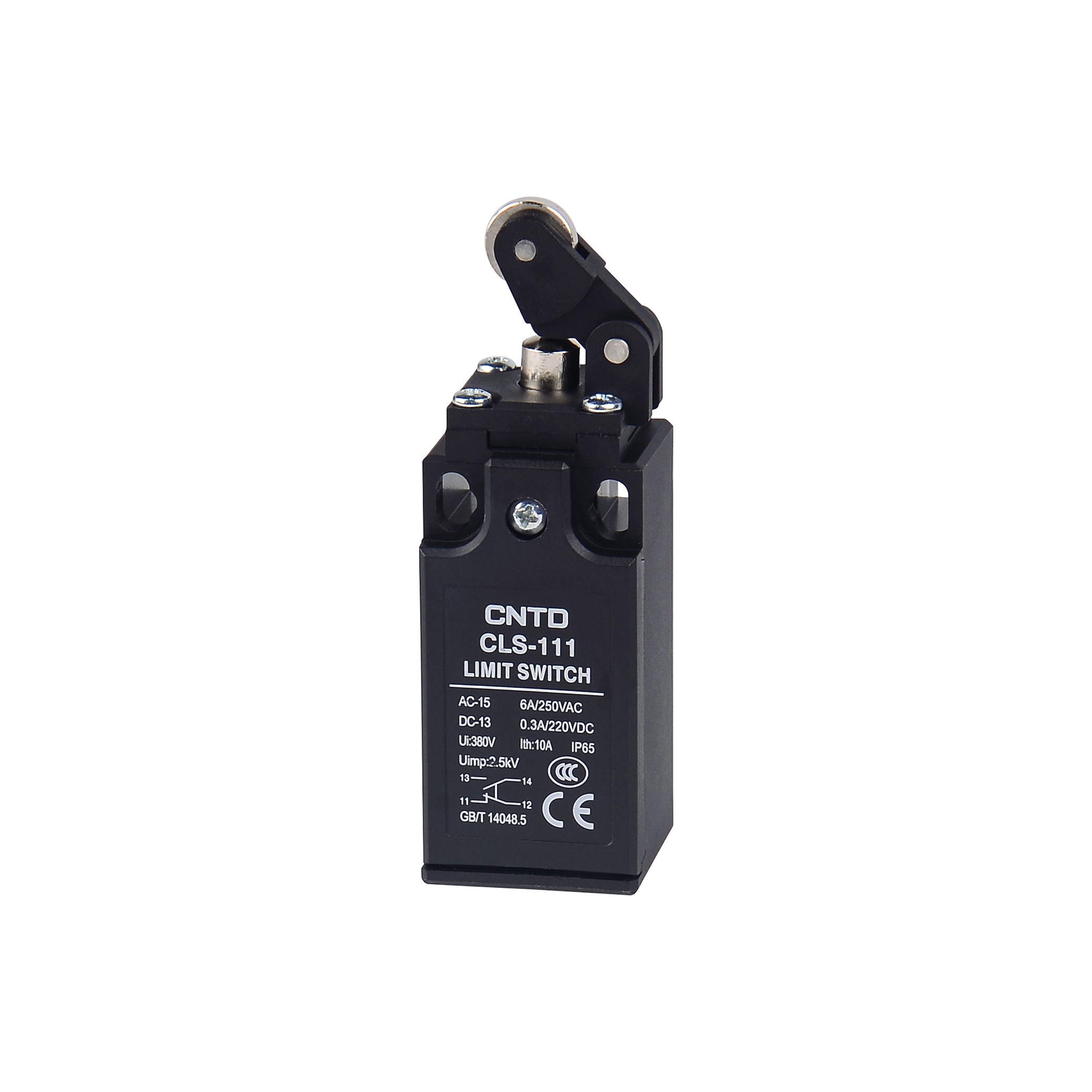 CLS 111 / Chave fim de curso acionamento tipo pino + roldana metal 1NA+1NF 10A/250V IP66