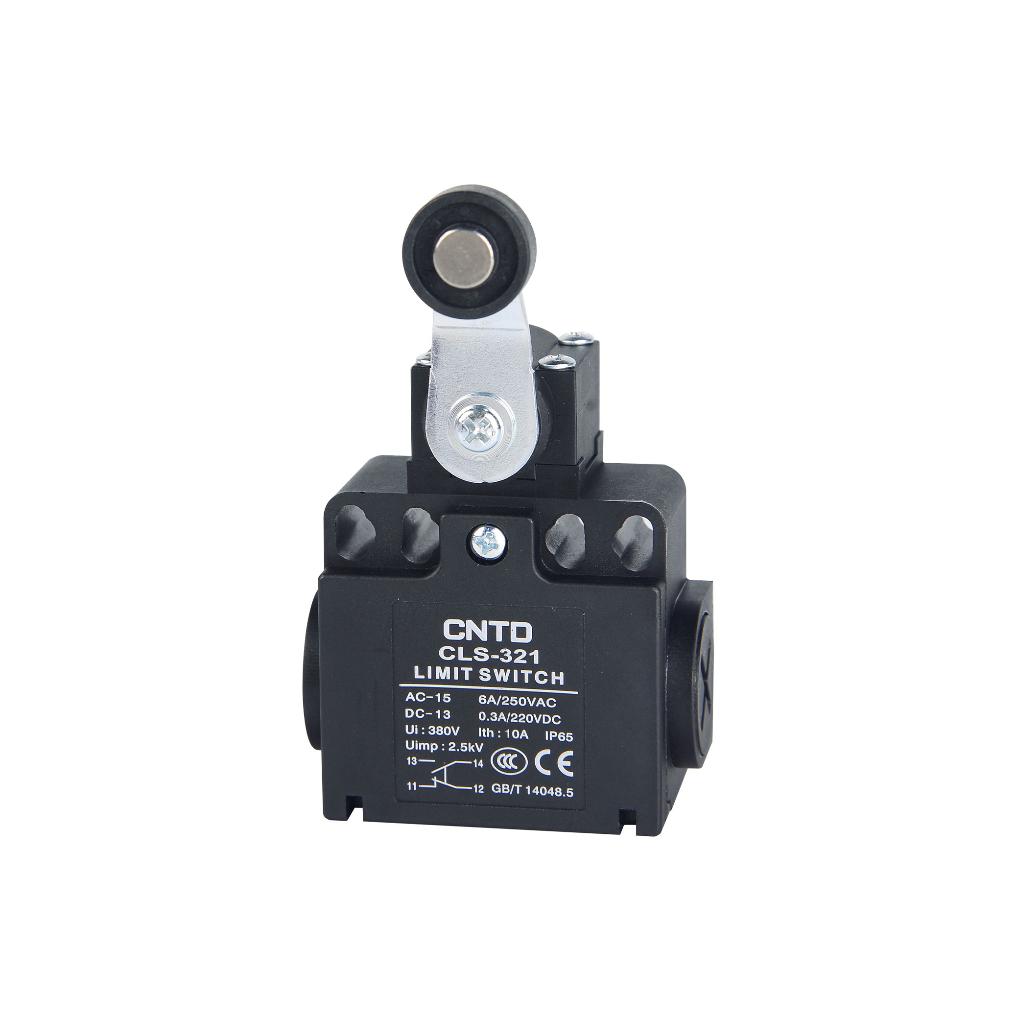 CLS 321 / Chave fim de curso acionamento tipo pino metalico 1NA+1NF 10A/250V IP66