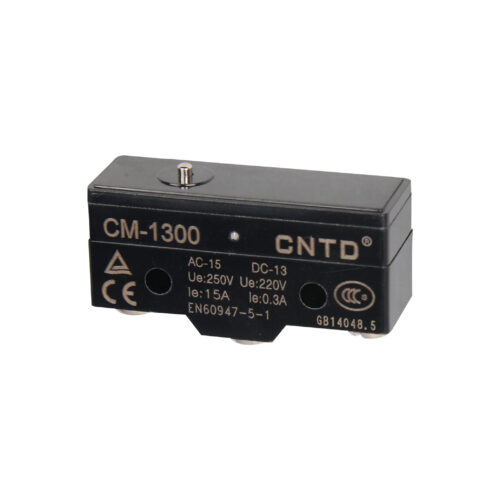 CM 1300 / Micro switch fim de curso acionamento tipo pino metal 15A/250V