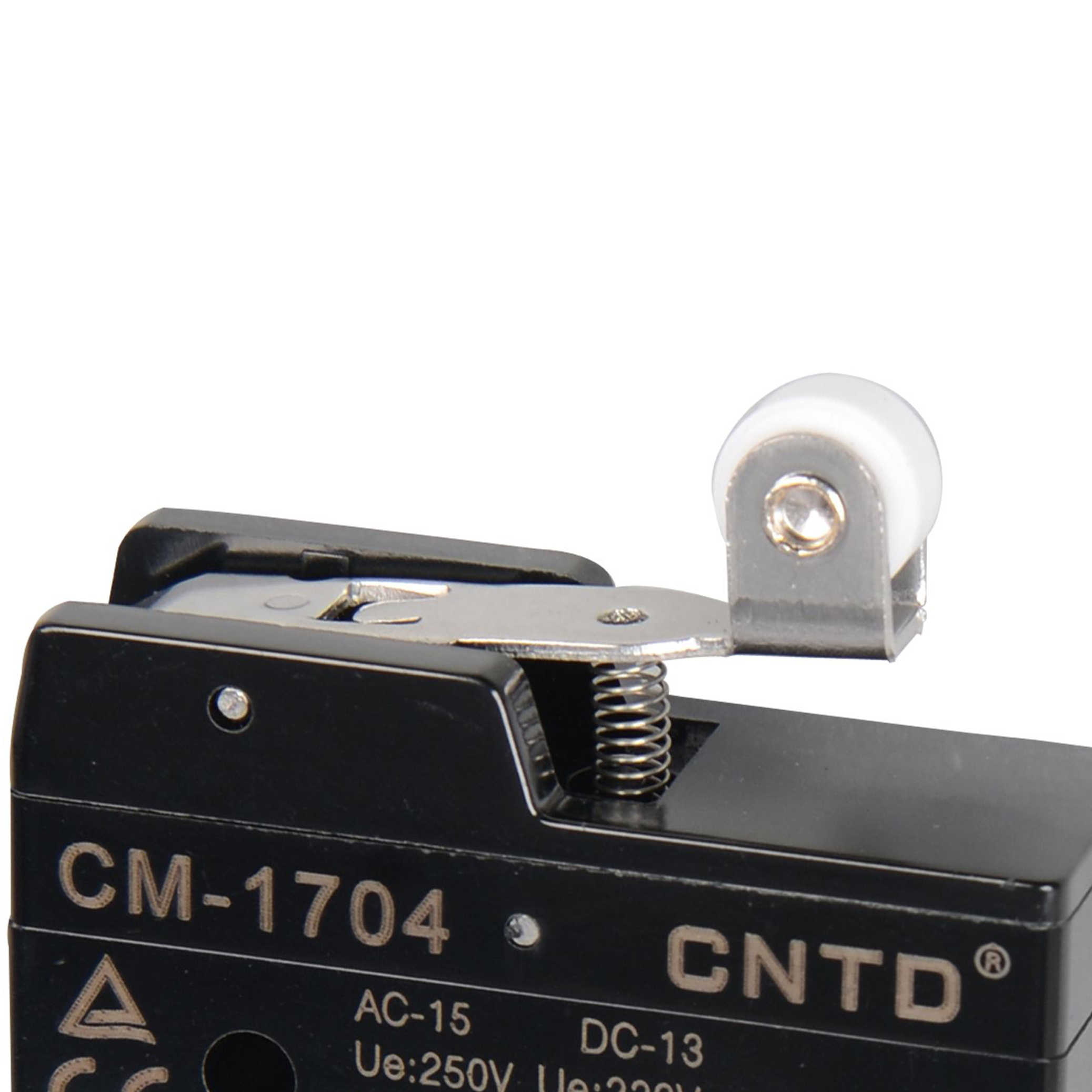 CM 1704 / Micro switch fim de curso acionamento tipo pino haste curta com roldana 15A/250V - Imagem 2