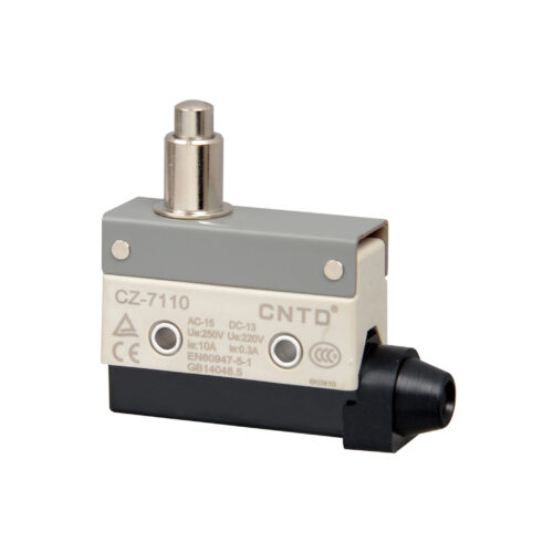 CZ 7110 / Micro switch fim de curso acionamento tipo pino 1NA/1NF 10A/250V IP40