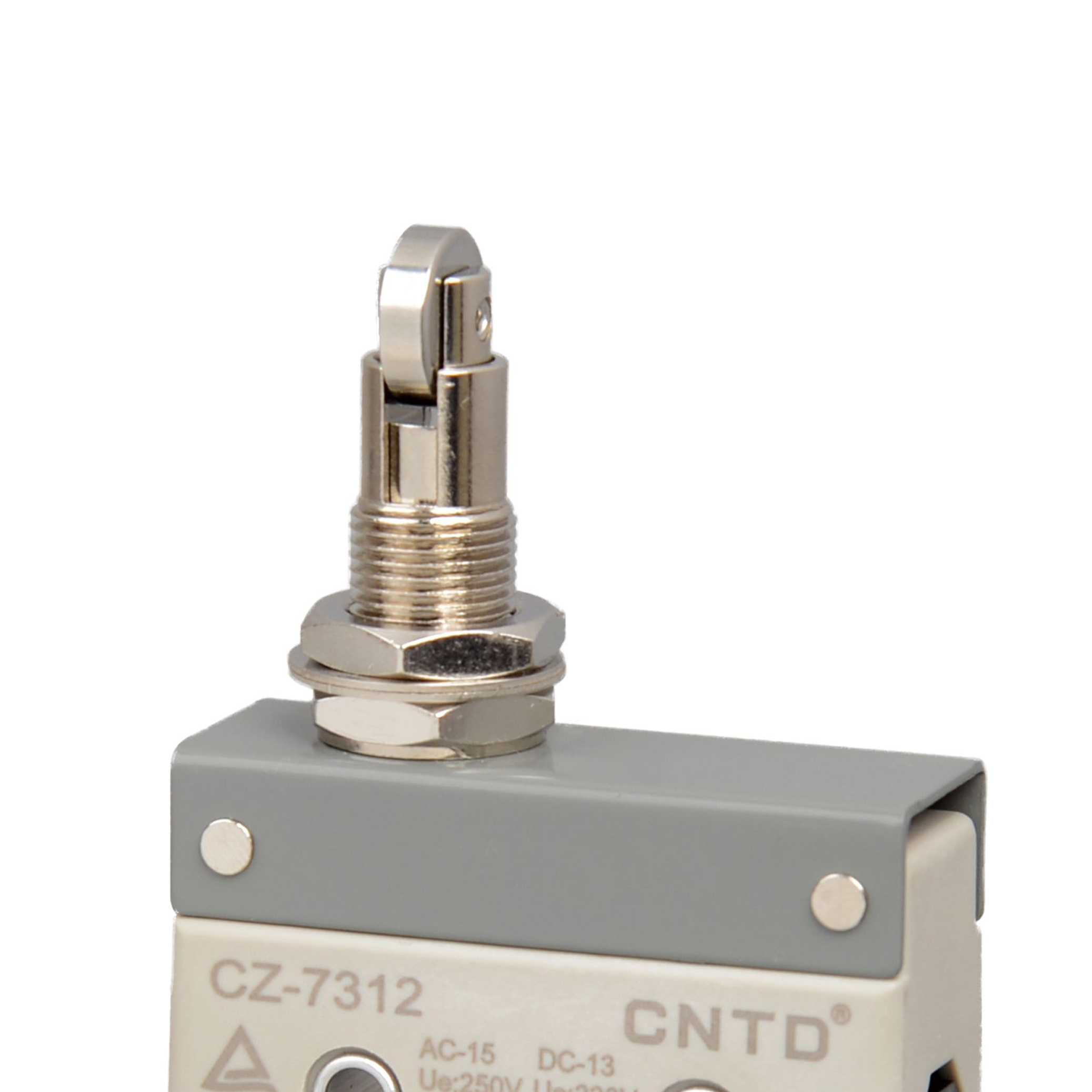 CZ 7312 / Micro switch fim de curso acionamento tipo roldana 1NA/1NF 10A/250V IP40 - Imagem 2