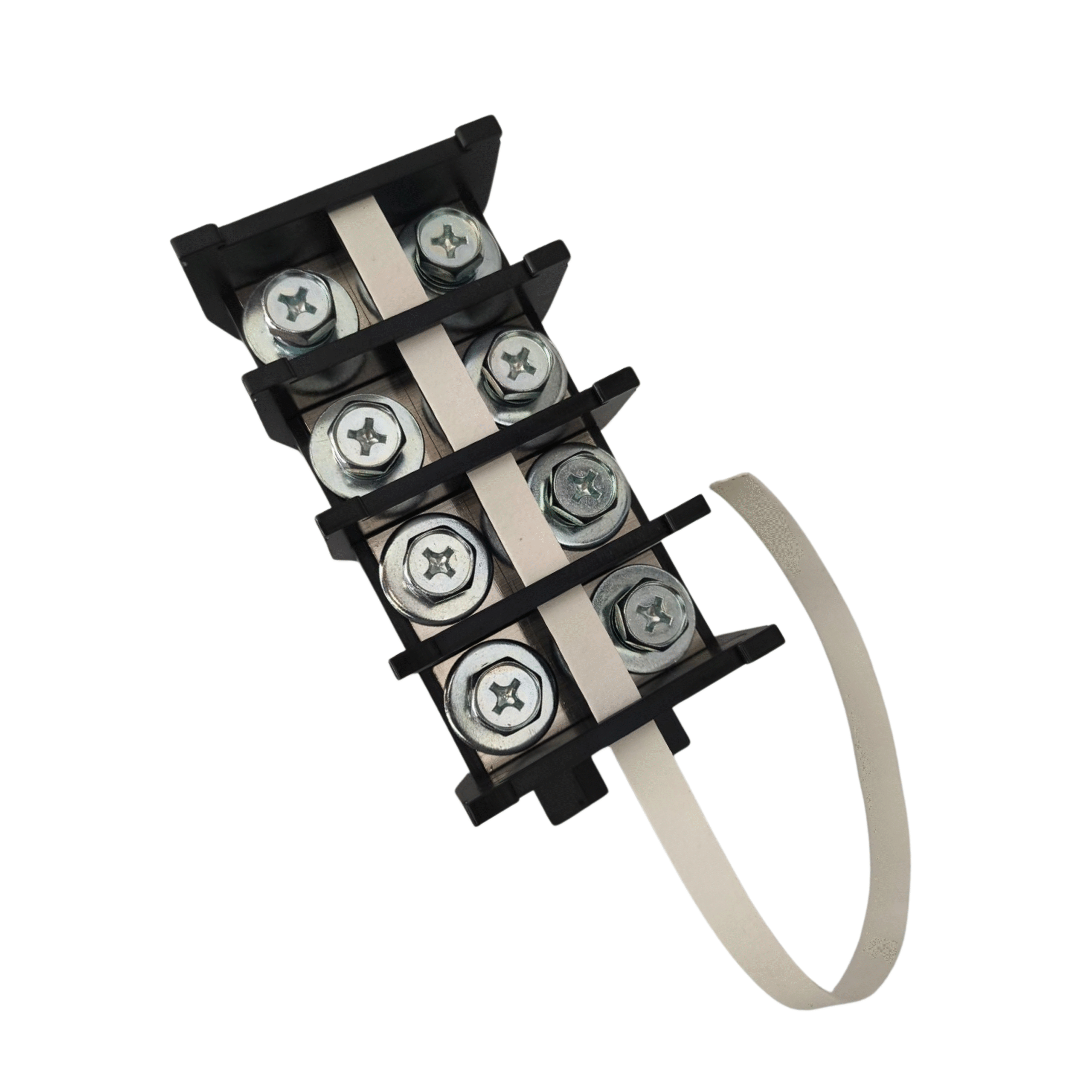 CBC 100 / Borneira em bloco 4 X 2 conexoes parafuso 100A/600V - Imagem 2