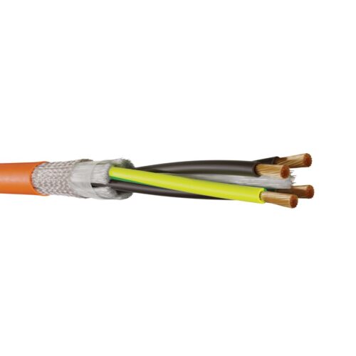 Alternative view of CABO 4X1.5MM EXTRAFLEXIVEL C/ MALHA CAPA PUR