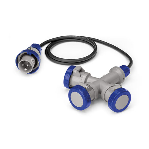 ADAPTADOR MÚLTIPLO IP66/IP67 16A 2P+T 230V 6h