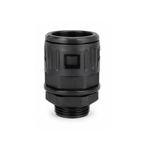 Alternative view of CONEXAO ENGATE RAPIDO PRETA / IP66 / AD54.5 / M50 C/ CONTRA PORCA