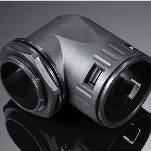 Alternative view of CONEXAO 90G ENGATE RAPIDO PT / IP66 / AD42,5 / PG36 C/ CONTRA PORCA